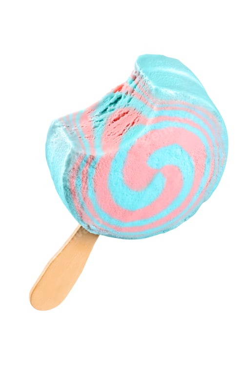 Preview: Twisted popsicle isolated