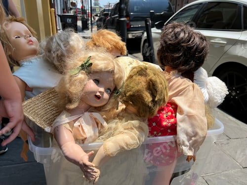 Preview: vintage playthings from the flea market