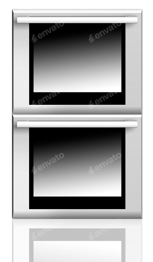 Preview: oven, stove isolated on white