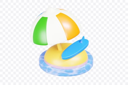 Preview: Sunny Beach Umbrella Cap