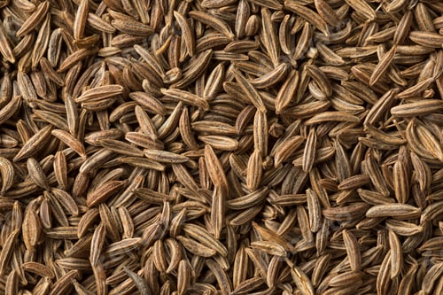 Preview: Caraway seeds full frame close up