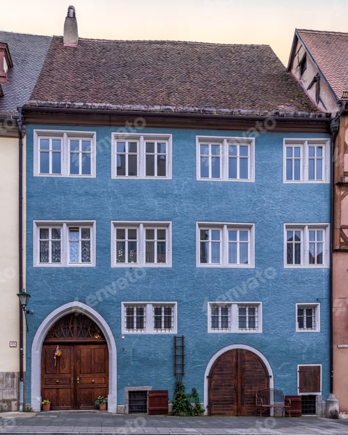 Preview: Medieval German architecture in Rothenburg ob der Tauber