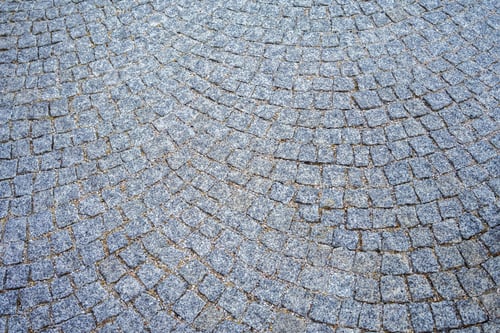 Preview: abstract background of cobble paving stone road
