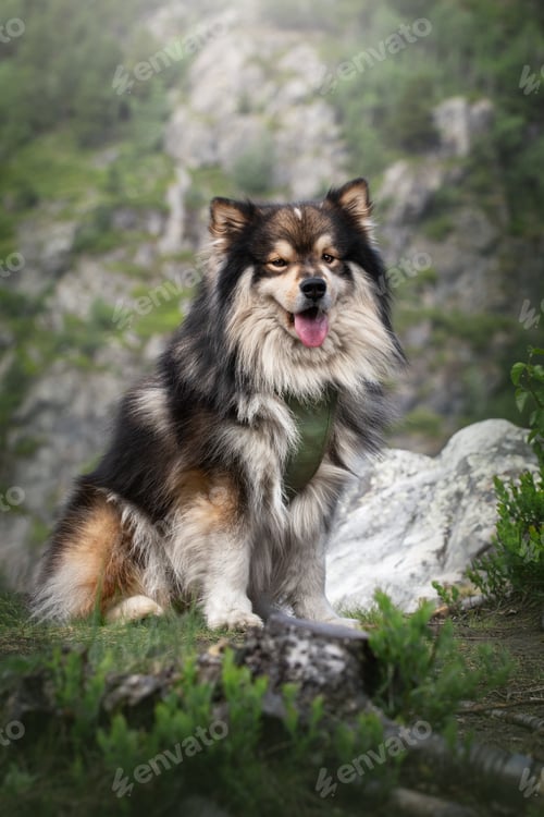 Preview: Portrait of Finnish Lapphund dog