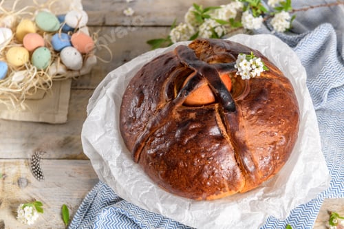 Preview: Portuguese traditional Easter cake