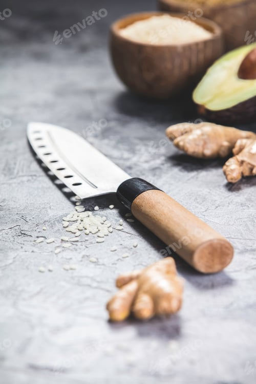Preview: Asian cooking ingredients.