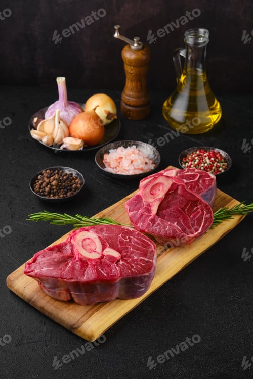 Raw Meat Preparation with Herbs and Spices