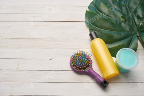 Preview: skin care creams comb green leaf hygiene