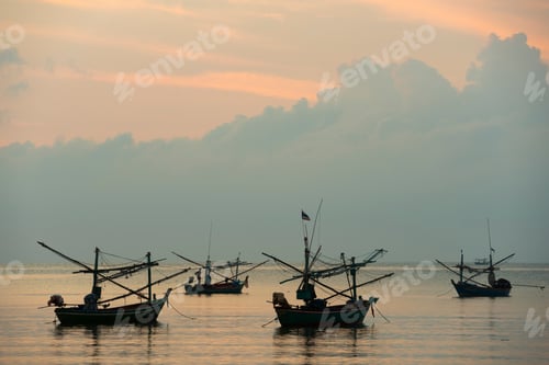 Preview: Coastal Fishing Boats in Thailand