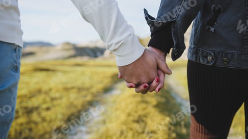 Preview: Boyfriends Hold Hands close up