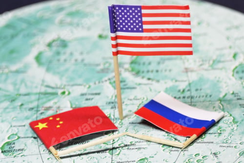 Preview: USA winning the war with China and Russia over the moon