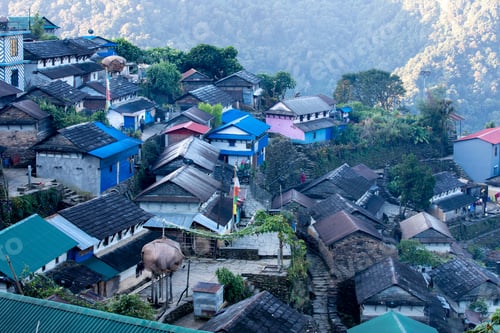 Preview: Gurung village.