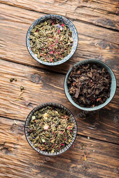 Preview: Set of different tea