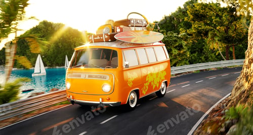 Preview: Cute little retro car