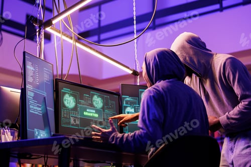 Preview: Hackers celebrating successful hacking
