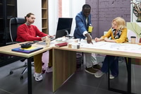 Preview: Business people working at office