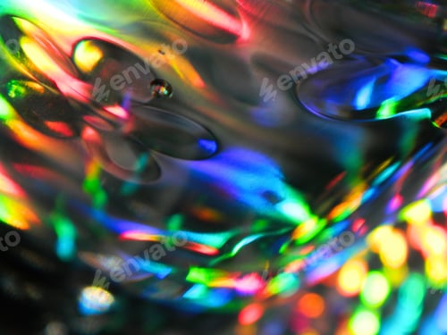 Preview: Closeup shot of colorful abstract paintings