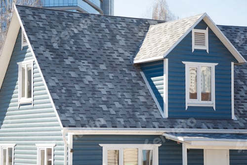 Preview: Blue and White Suburban Home