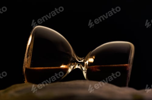 Preview: Hourglass on the sand.