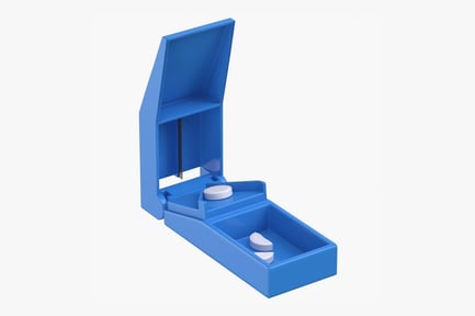 Preview: Blue Pill Splitter Tool with Pills