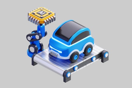 Preview: 3D Autonomous Electric Vehicle Production With AI Processor