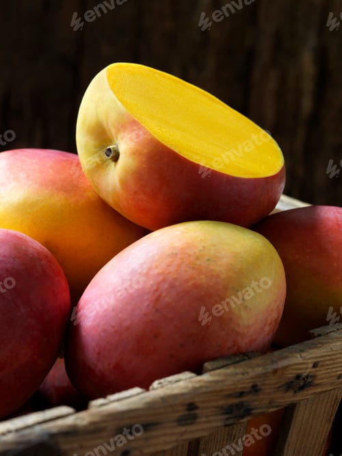 Preview: Fresh organic fruit, speciality mango