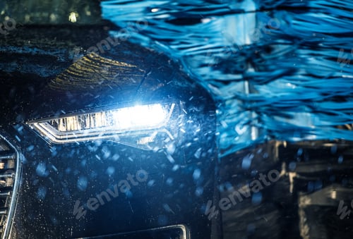Preview: Modern Vehicle in the Car Wash