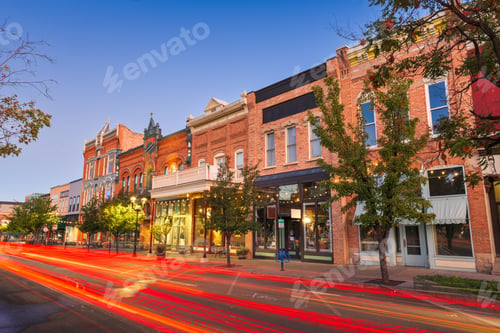 Preview: Provo, Utah, USA Downtown on Center Street