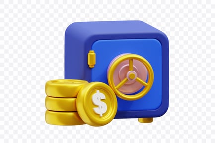 Preview: Secure Vault with Coins Savings