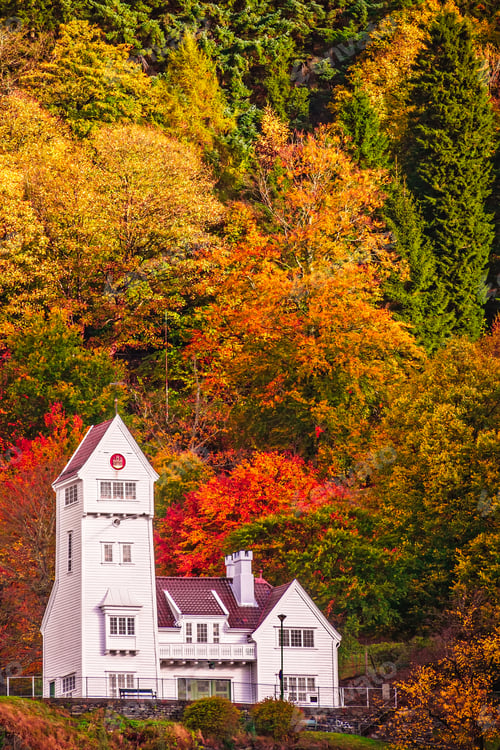 Preview: The old Skansen Battalion Fire Station building in Bergen