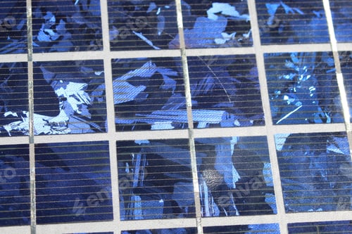 Preview: Closeup of solar panels on the roof of a building