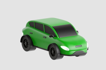 Preview: Green SUV Car