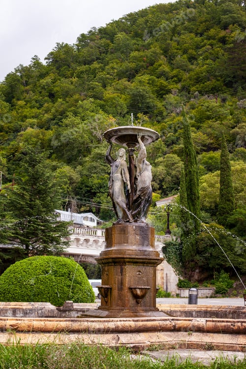 Preview: Abandoned and old buildings in Abkhazia, Gagra
