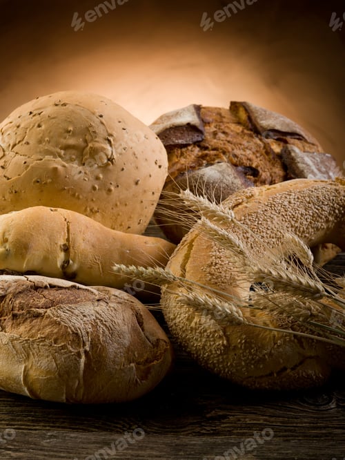 Preview: variety of bread