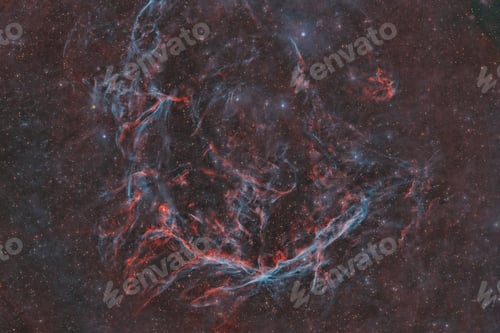 Preview: Nebula Clouds and Stars in Deep Space