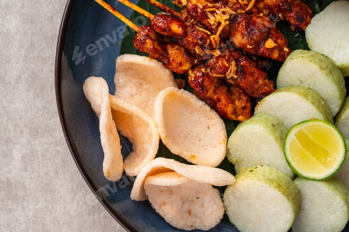 Preview: Sate Kacang or Chicken satay