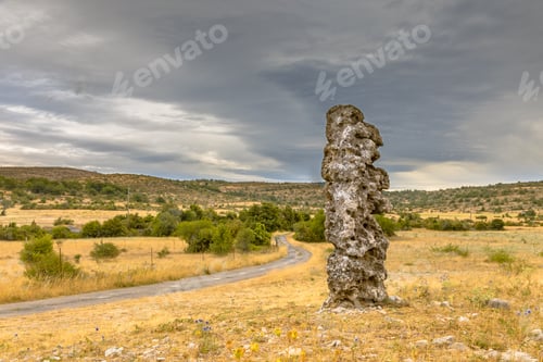 Preview: Menhir standing stone monolith in France