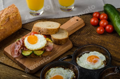 Preview: Rustic breakfast