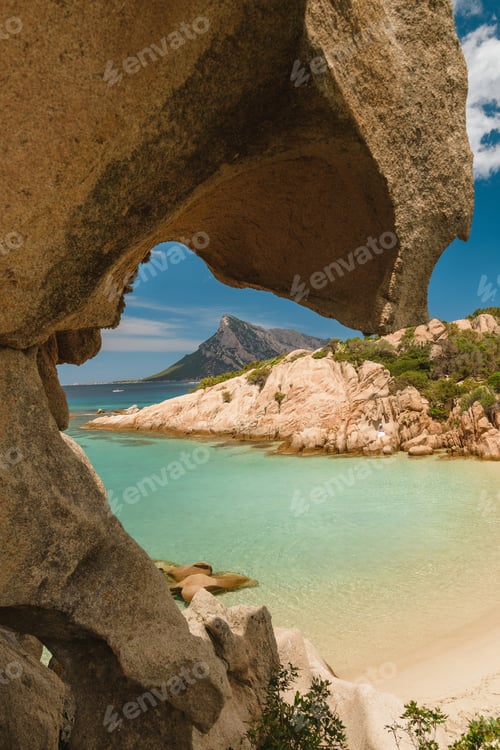 Preview: Sardinia, italy, discovering hidden beaches and granite rocks on summer holidays