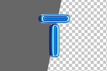 Preview: Neo Futurist T 3D Icon
