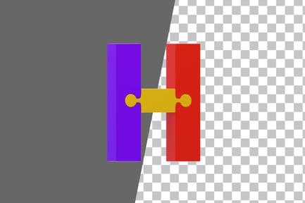 Preview: Puzzle H 3D Icon