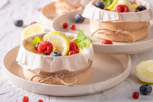 Preview: Homemade New York cheesecake with vanilla and mascarpone.