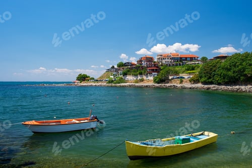 Preview: Black Sea coast in old city of Nessebar, Bulgaria