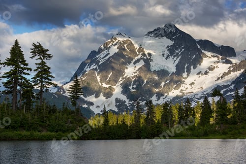 Preview: Mountains lake