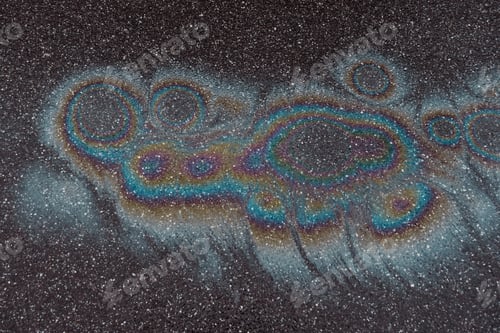 Preview: Oil slicks on wet asphalt