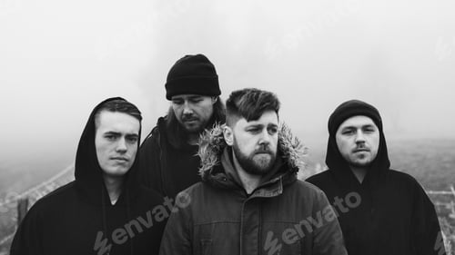 Preview: Group of rockers standing together