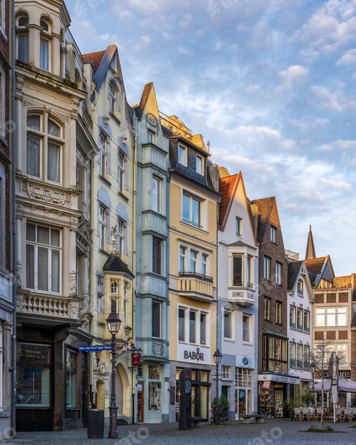 Preview: Scenic view of the street in Aachen, Germany.