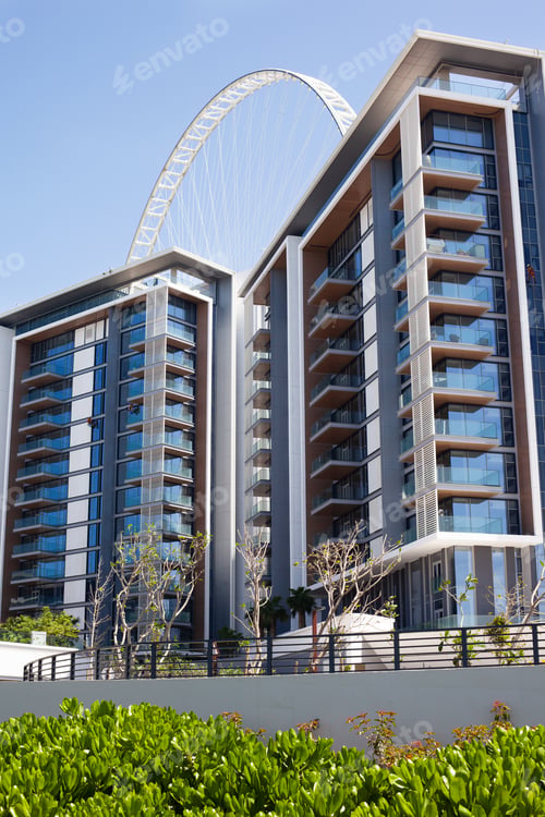 Preview: Dubai, April 2019 Blue Waters Island residential and office buildings