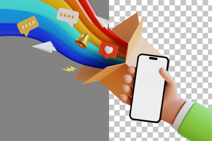 Preview: Social Media Marketing 3D Icon