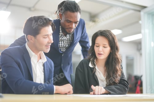 Preview: Diverse Business Meeting in Office